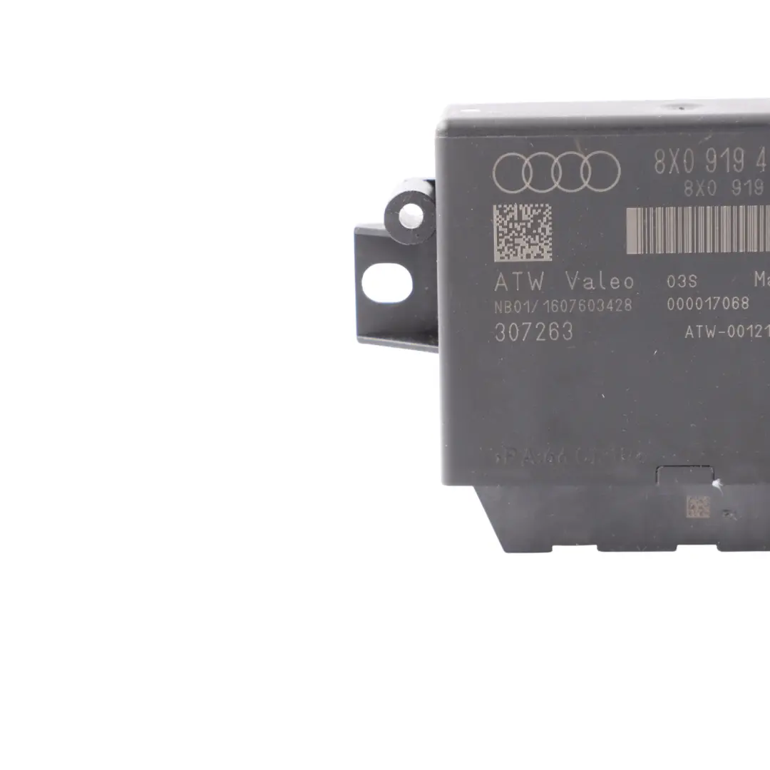 PDC Asistencia Aparcamiento Módulo Control Unidad ECU para Audi A1 8X con número de pieza 8X0919475AE Audi A1 8X PDC Asistencia Aparcamiento Módulo Control Unidad ECU - SKU 8X0919475AE - Número de pieza 8X0919475AE