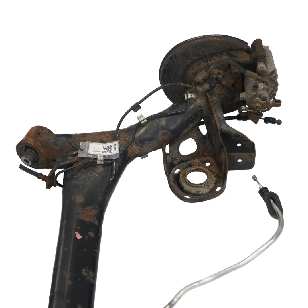 Audi A1 8X Rear Axle Suspension Cradle Carrier Subframe Cross Member - SKU 6R0500051F-1 - Part number 6R0500051F