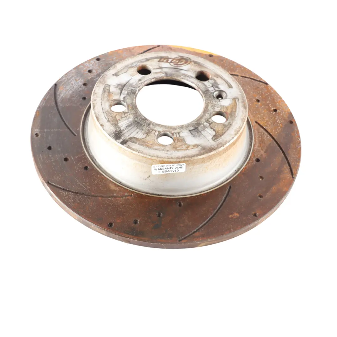 Audi S1 8X Brake Disc Front Rear Left Right Ventilated Brake Rear Set - SKU 6R0615601 - Part number 6R0615601