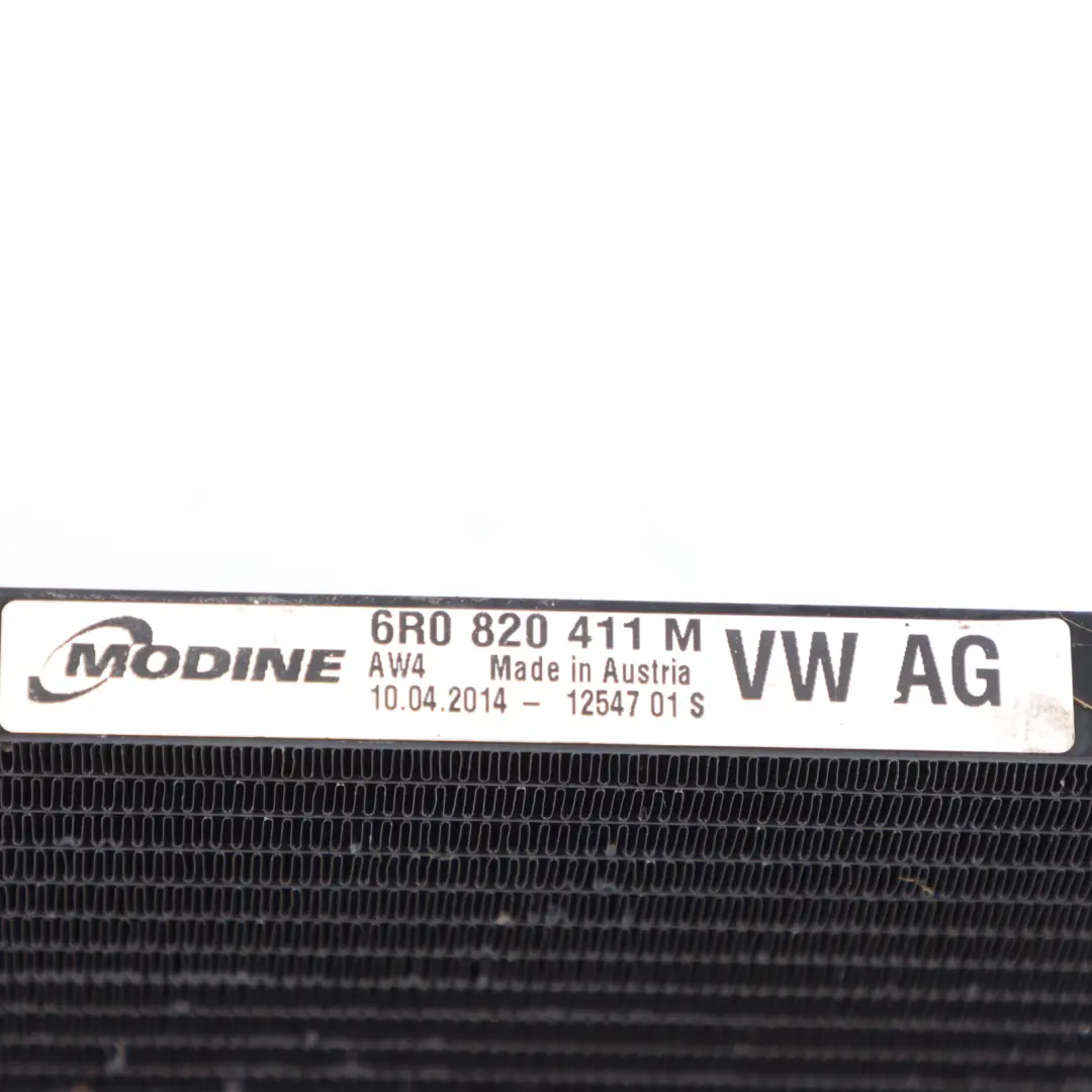 Conditioning A/C Radiator Condenser to Audi A1 8X Air with Part number 6R0820411M Audi A1 8X Air Conditioning A/C Radiator Condenser - SKU 6R0820411M - Part number 6R0820411M