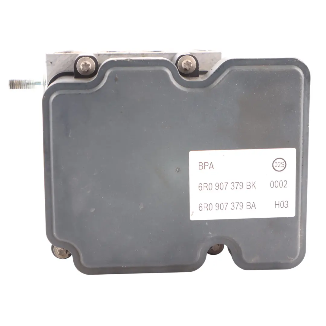 Audi A1 8X ABS Pump Wheel Braking Control Unit Module ECU - SKU 6R0907379BK - Part number 6R0907379BK