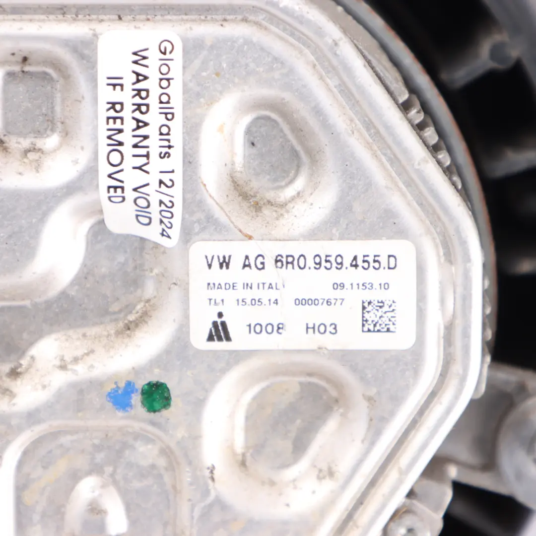 Radiator Fan Motor Engine Cooling Fan to Audi A1 8X with Part number 6R0959455D Audi A1 8X Radiator Fan Motor Engine Cooling Fan - SKU 6R0959455D - Part number 6R0959455D