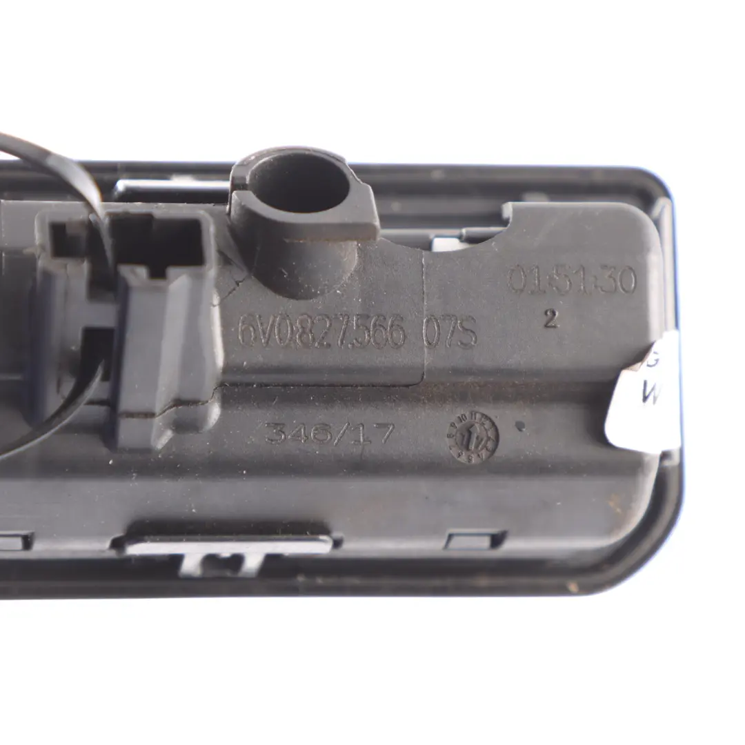 Volkswagen Audi Skoda Seat Boot Lid Tailgate Handle Release Switch - SKU 6V0827566 - Part number 6V0827566