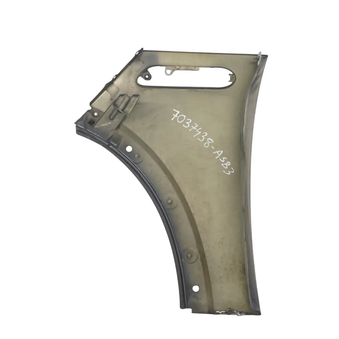 Pannello Parafango Anteriore Destro Astro Black Metallic - A25 per Mini R50 R52 con numero di parte 7037438 Mini R50 R52 Pannello Parafango Anteriore Destro Astro Black Metallic - A25 - SKU 7037438-ASB3 - Numero di parte 7037438