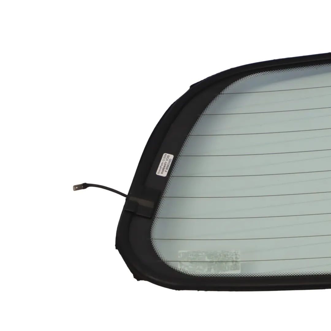 BMW Z4 E85 Roadster plegable superior trasera ventana vidrio verde AS2 - SKU 7056277-4 - Número de pieza 7056277