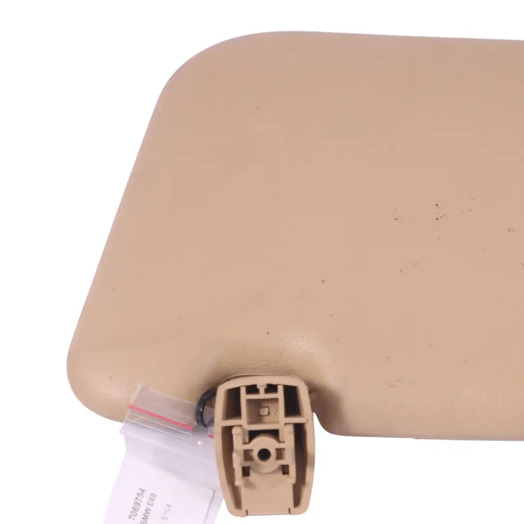 Sun Visor BMW E60 E61 Right O/S Illuminated Sun Visor Mirror Beige to with Part number 7069754 Sun Visor BMW E60 E61 Right O/S Illuminated Sun Visor Mirror Beige - SKU 7069754 - Part number 7069754