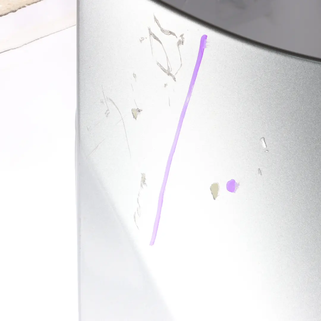  Hood Bonnet BMW E60 E61 Cover Panel Silbergrau Silver Grey Metallic - A08 - SKU 7111385-SBG1 - Part number 7111385