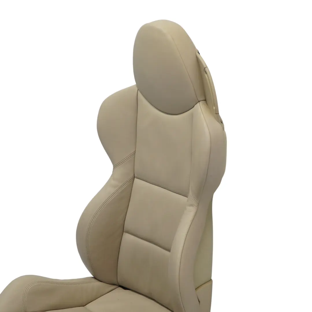 Front Left N/S Heated Memory Leather Oregon Beige to BMW Z4 E85 E86 Sport Seat with Part number 7121711 BMW Z4 E85 E86 Sport Seat Front Left N/S Heated Memory Leather Oregon Beige - SKU 7909247-3 - Part number 7121711