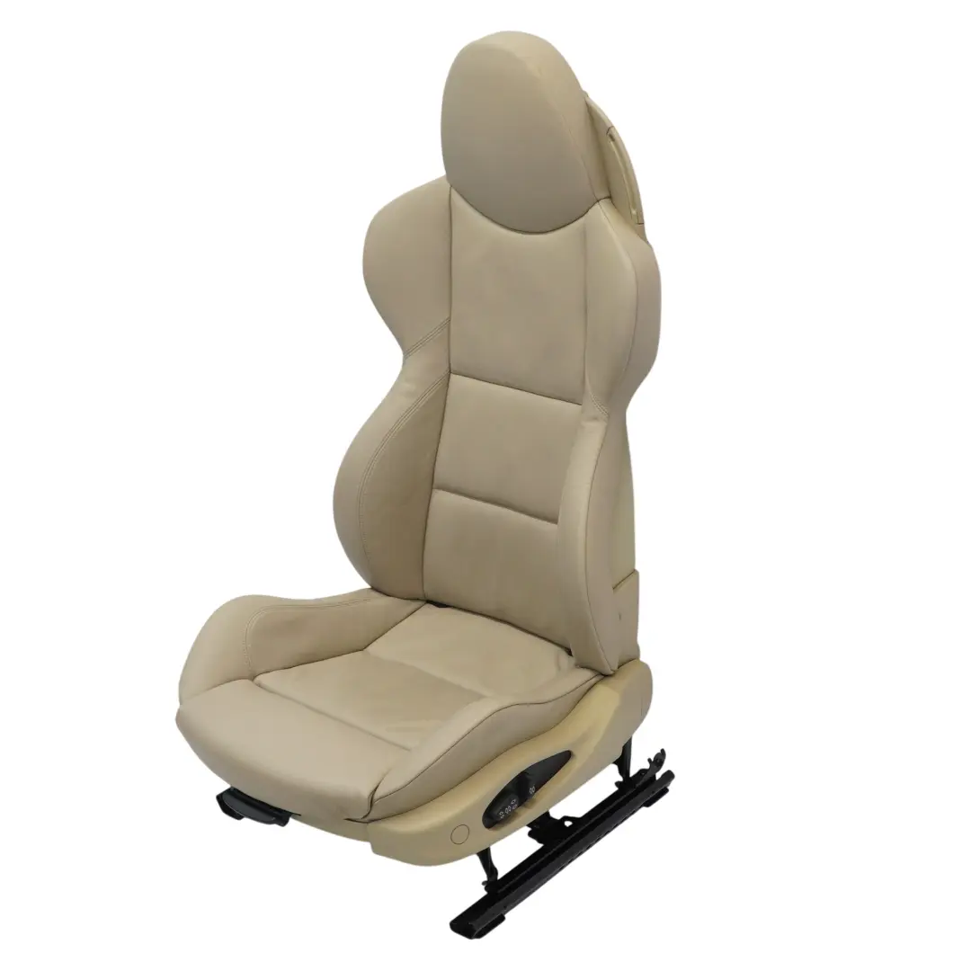 BMW Z4 E85 E86 Sport Seat Front Left N/S Heated Memory Leather Oregon Beige - SKU 7909247-3 - Part number 7121711