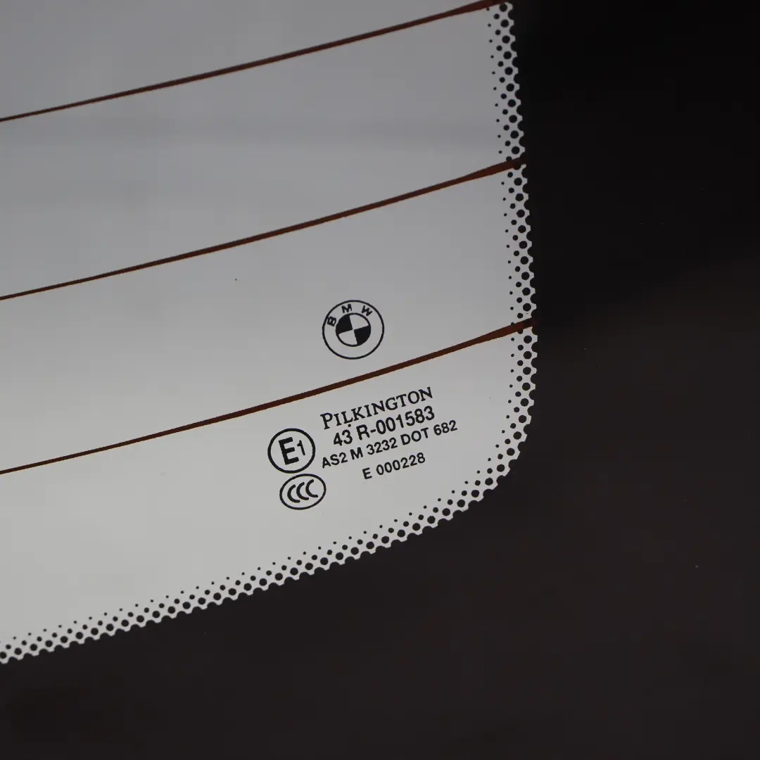 BMW E93 F33 Hardtop Tylna Szyba Titansilber Srebrny Metalik - 354 - SKU 7128754-TS1 - Numer Części 7128754