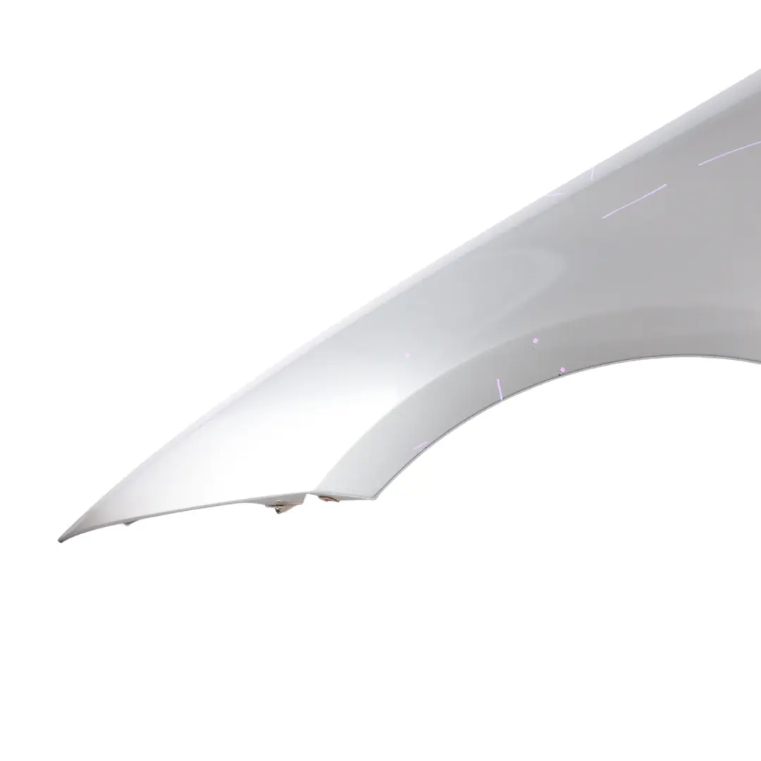 BMW E81 E87 Side Panel Wing Fender Front Left N/S Spacegrau Space Grey - A52 - SKU 7133227-SCG - Part number 7133227