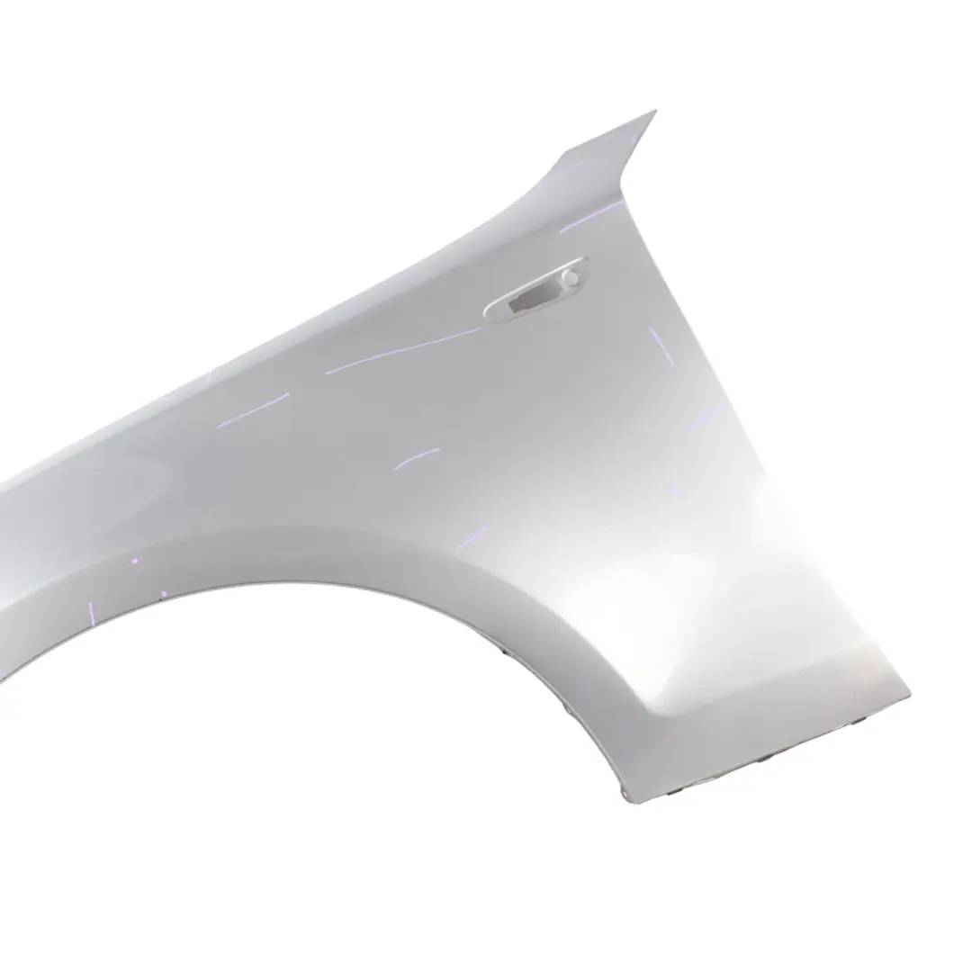 BMW E81 E87 Side Panel Wing Fender Front Left N/S Spacegrau Space Grey - A52 - SKU 7133227-SCG - Part number 7133227
