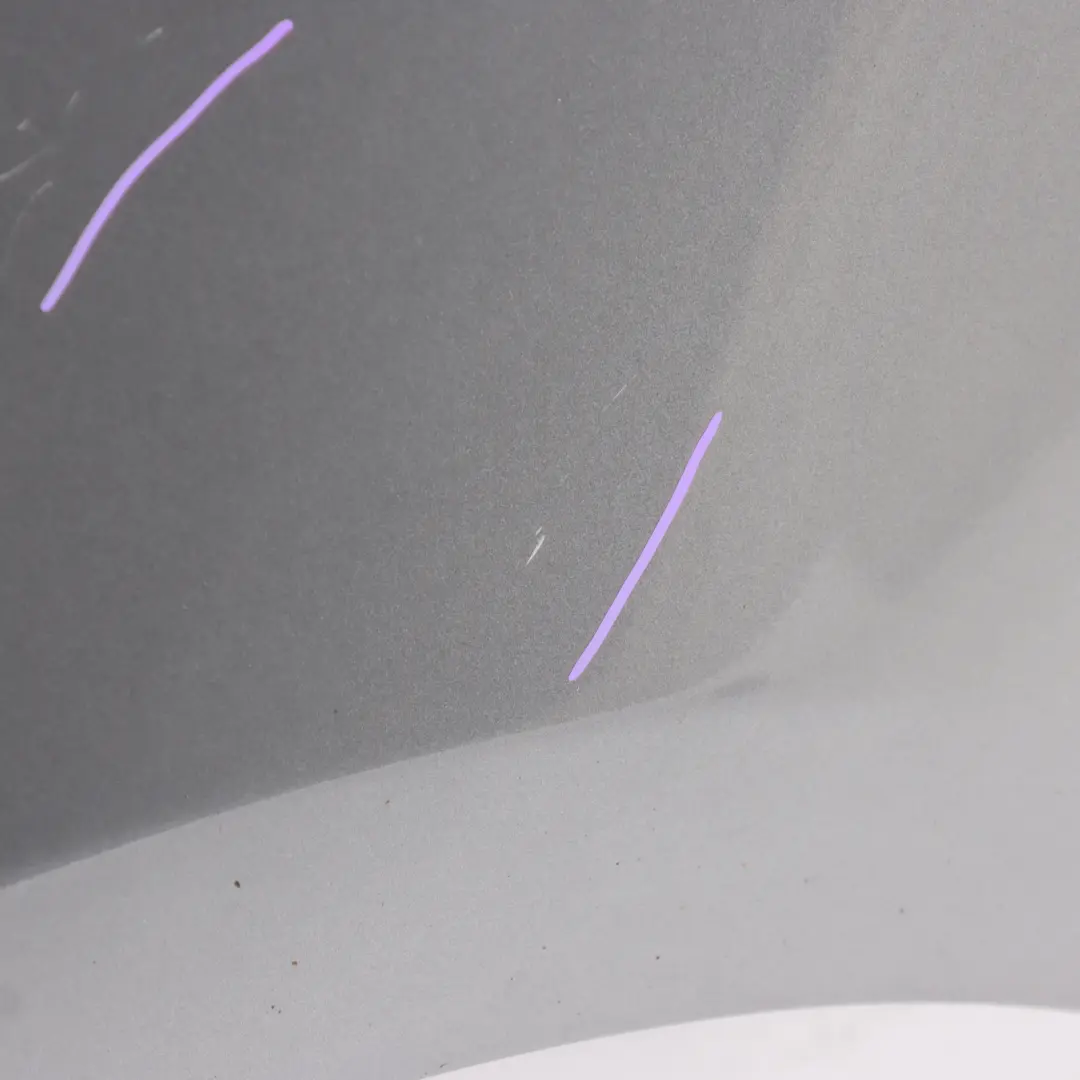 BMW E81 E87 Side Panel Wing Fender Front Left N/S Spacegrau Space Grey - A52 - SKU 7133227-SCG - Part number 7133227