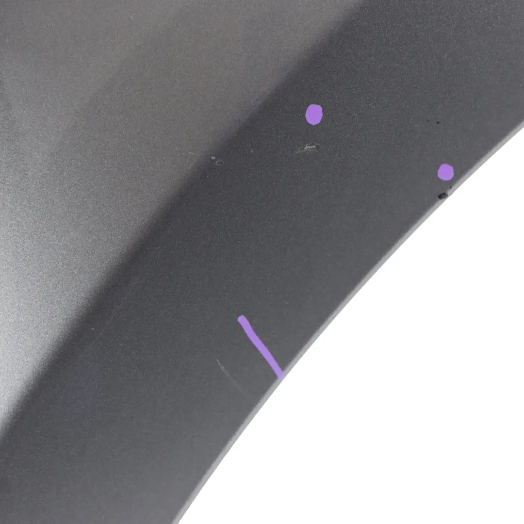 Side Panel Wing Fender Front Left N/S Spacegrau Space Grey - A52 to BMW E81 E87 with Part number 7133227 BMW E81 E87 Side Panel Wing Fender Front Left N/S Spacegrau Space Grey - A52 - SKU 7133227-SCG - Part number 7133227
