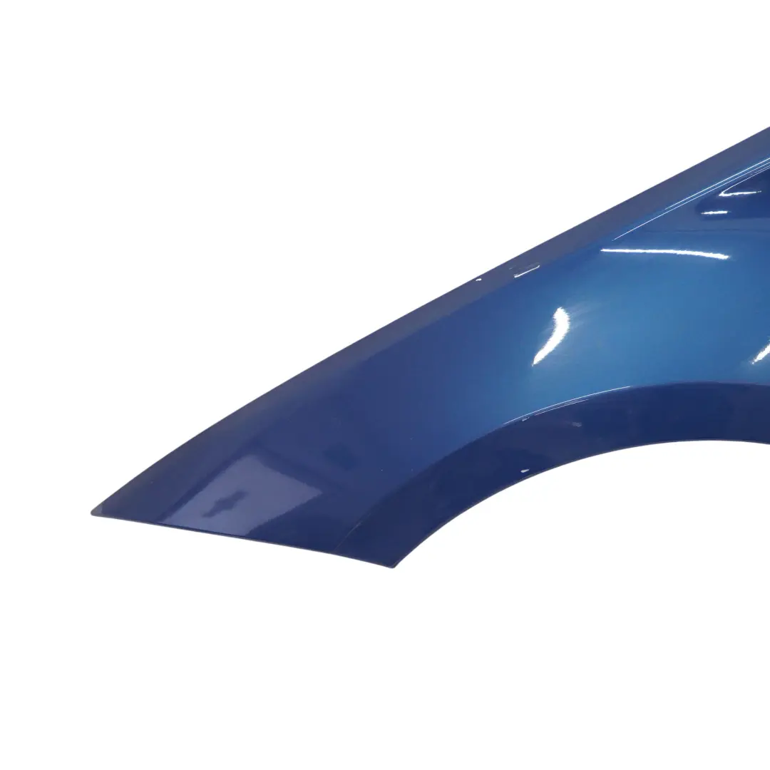 BMW E81 E87 Panel lateral guardabarros delantero izquierdo Sydneyblau - A19 - SKU 7133227-SYD - Número de pieza 7133227