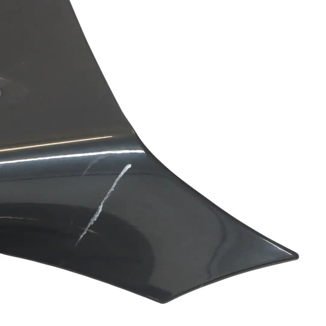 BMW E81 E87 Side Panel Front Right O/S Fender Wing Black Sapphire Metallic - 475 - SKU 7133228-BS3 - Part number 7133228