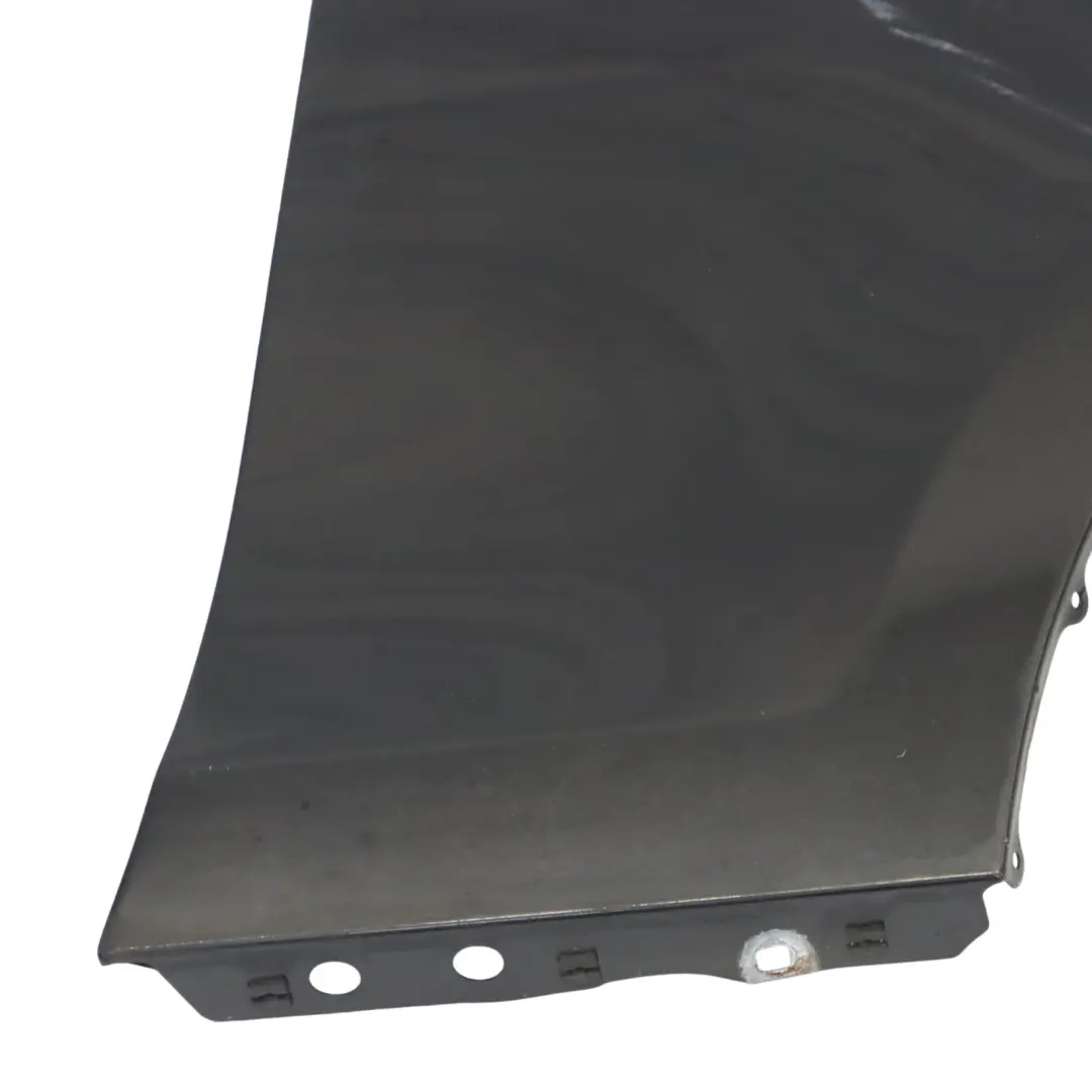 BMW E81 E87 Side Panel Front Right O/S Fender Wing Black Sapphire Metallic - 475 - SKU 7133228-BS3 - Part number 7133228