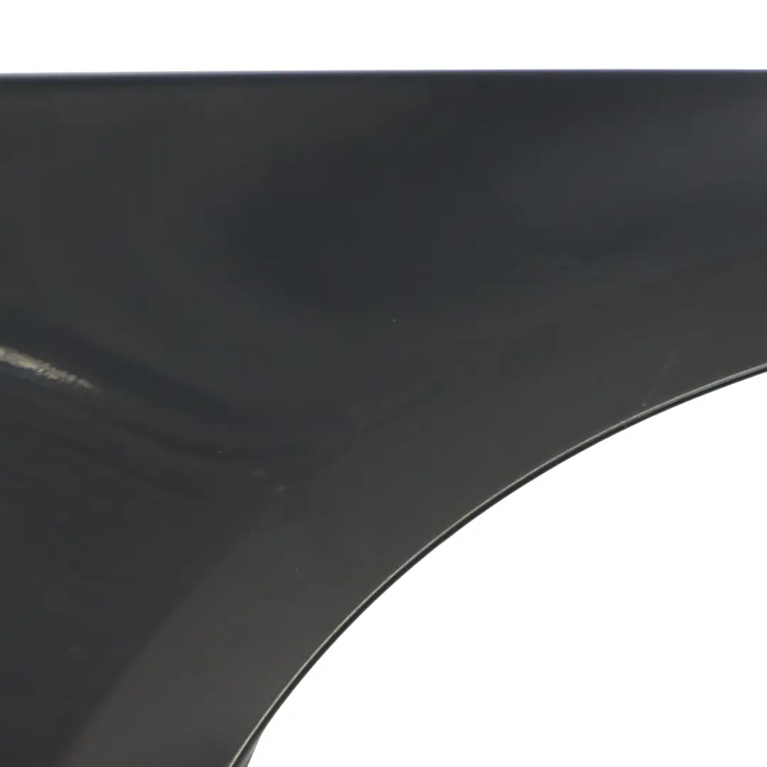 BMW E81 E87 Side Panel Front Right O/S Fender Wing Black Sapphire Metallic - 475 - SKU 7133228-BS3 - Part number 7133228