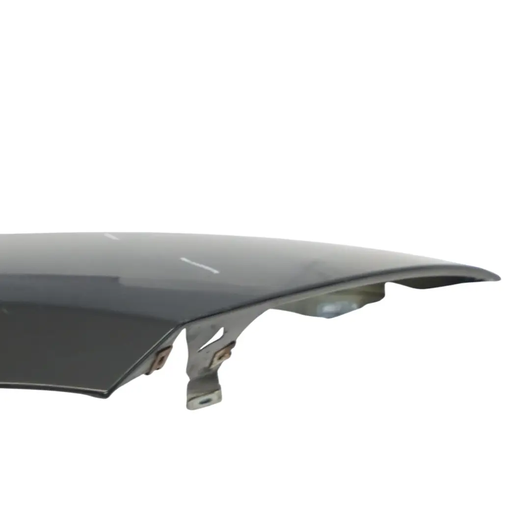 BMW E81 E87 Side Panel Front Right O/S Fender Wing Black Sapphire Metallic - 475 - SKU 7133228-BS3 - Part number 7133228