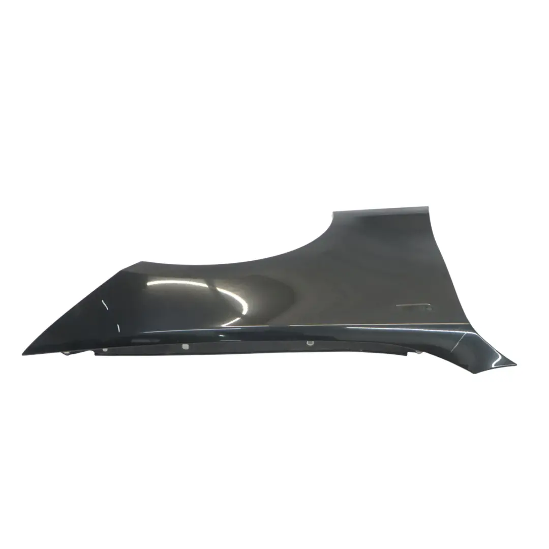 BMW E81 E87 Side Panel Front Right O/S Fender Wing Black Sapphire Metallic - 475 - SKU 7133228-BS3 - Part number 7133228