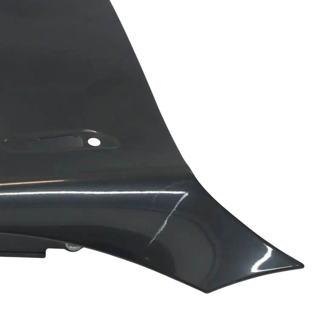 BMW E81 E87 Side Panel Fender Wing Front Right O/S Black Sapphire Metallic - 475 - SKU 7133228-BS4 - Part number 7133228
