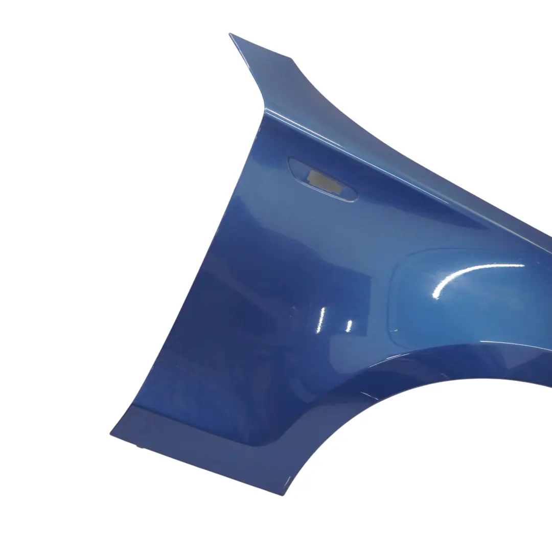 BMW E81 E87 Side Panel Fender Wing Front Right O/S Sydney Blue Metallic - A19 - SKU 7133228-SYD - Part number 7133228