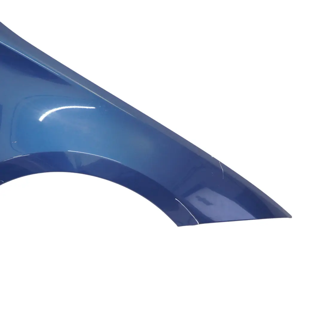 BMW E81 E87 Side Panel Fender Wing Front Right O/S Sydney Blue Metallic - A19 - SKU 7133228-SYD - Part number 7133228