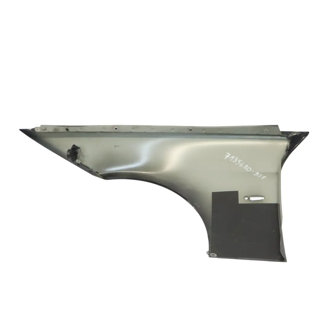BMW E90 E91 Side Wing Panel Fender Front Right O/S Black Sapphire - 475 - SKU 7135680-BS1 - Part number 7135680