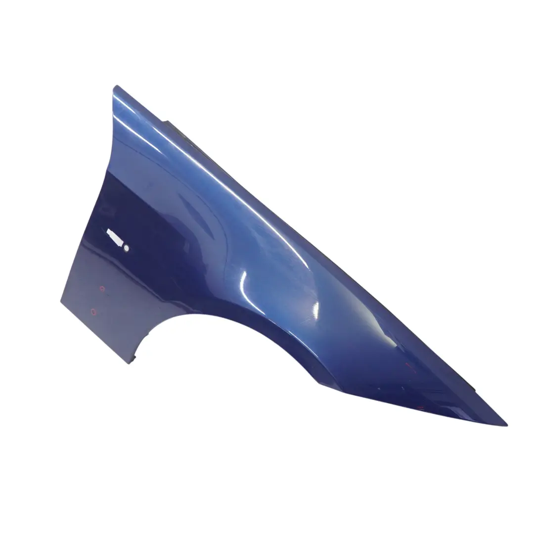 BMW E90 E91 Pannello laterale parafango anteriore destro Le Mans Blau Blue - 381 - SKU 7135680-LMB2 - Numero di parte 7135680