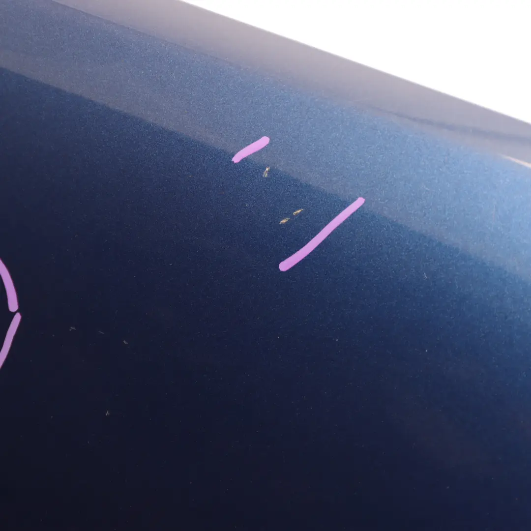 BMW 3er E90 E91 Seitenverkleidung Kotflügel vorne rechts Montegoblau Blau - A51 - SKU 7135680-MTB - Teilenummer 7135680