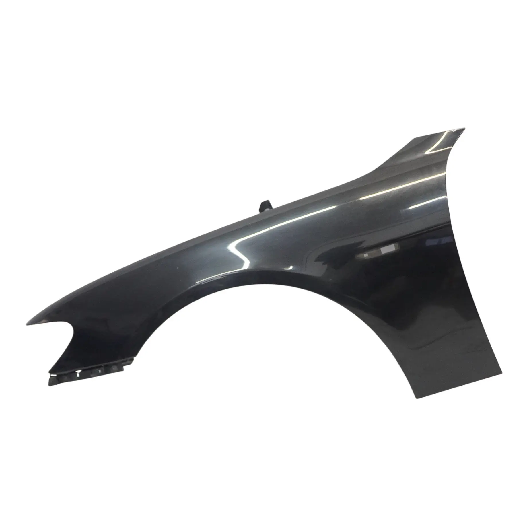 BMW 7 E65 E66 Side Panel Wing Front Left N/S Black Sapphire Metallic - 475