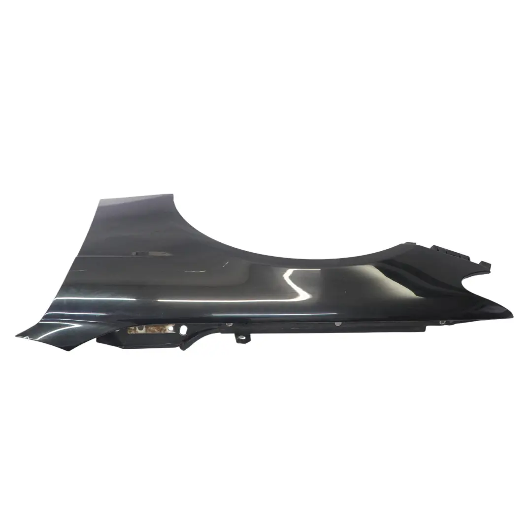 BMW E65 E66 Panel lateral Wing Delantero Izquierdo Negro Zafiro Metalico - 475 - SKU 7138473-BS - Número de pieza 7138473