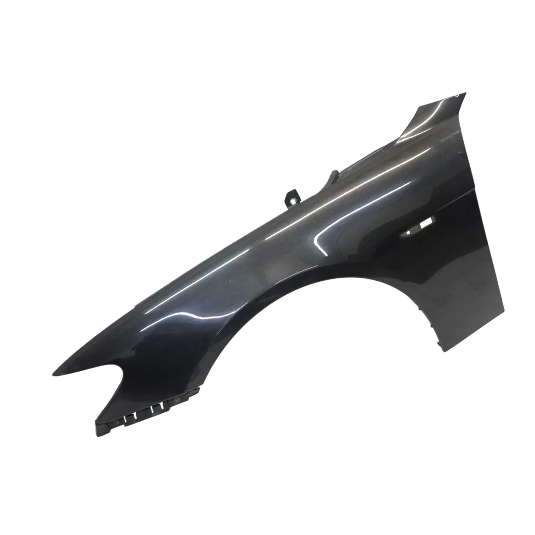 BMW 7 E65 E66 Side Panel Wing Front Left N/S Black Sapphire Metallic - 475 - SKU 7138473-BS - Part number 7138473