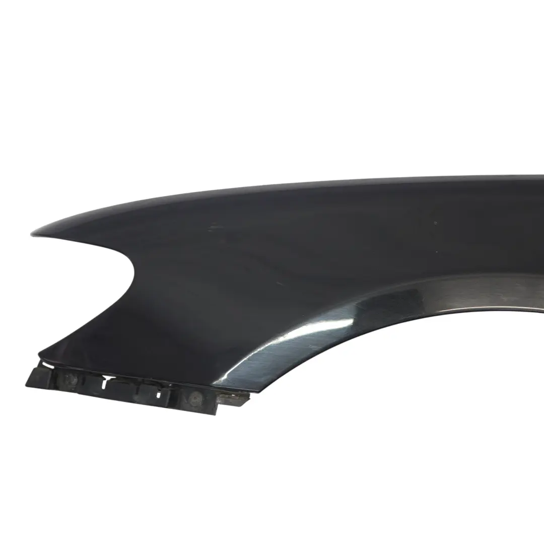 BMW E65 E66 Panel lateral Wing Delantero Izquierdo Negro Zafiro Metalico - 475 - SKU 7138473-BS - Número de pieza 7138473