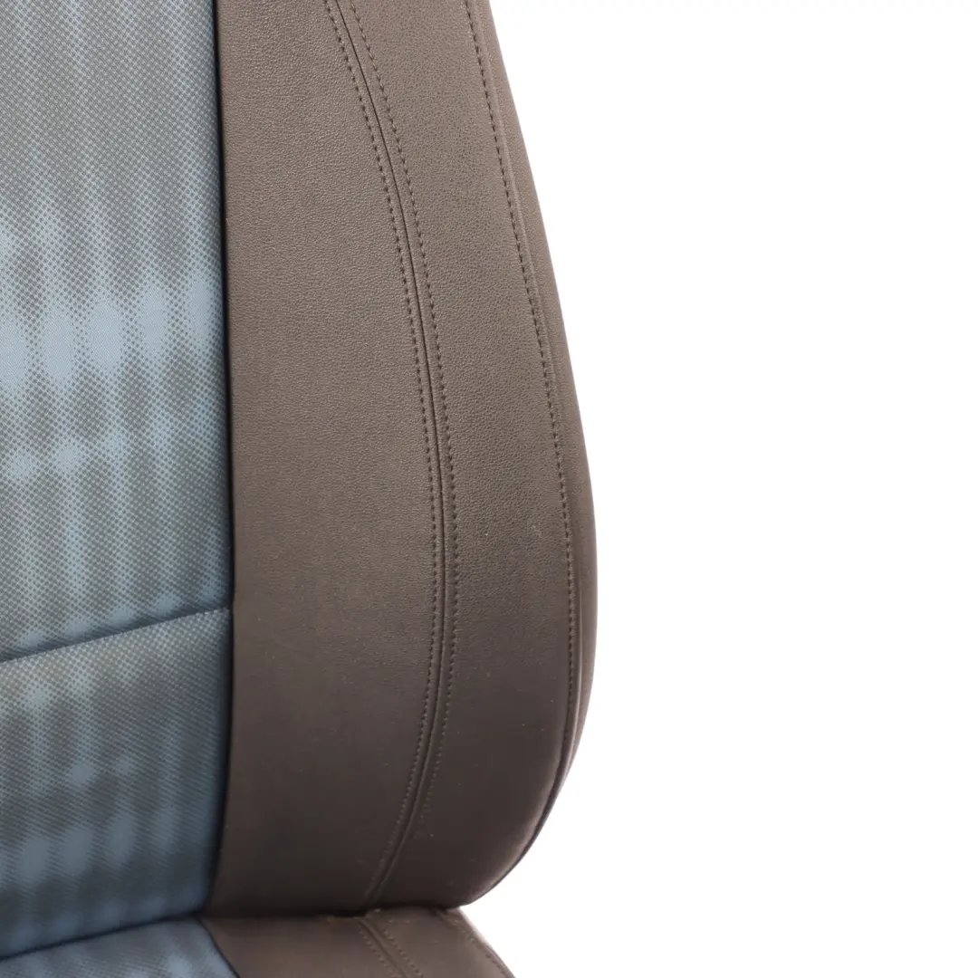 Front Left N/S Imitation Leather Cloth Motion Synsatec Sydney Blue to BMW E87 Seat with Part number 7139585 BMW E87 Seat Front Left N/S Imitation Leather Cloth Motion Synsatec Sydney Blue - SKU 7139585-2 - Part number 7139585