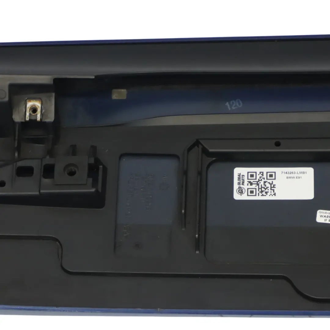  Spoiler trasero BMW E91 Touring Boot Trunk Lid Le Mans Blau Azul - 381 - SKU 7143263-LMB1 - Número de pieza 7143263