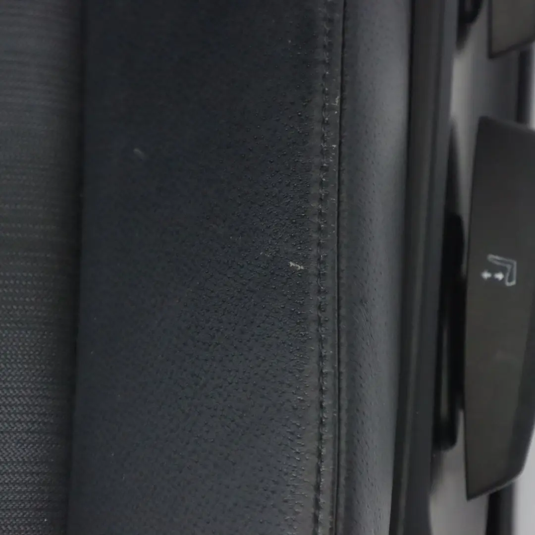 Front Seat BMW E90 E91 Left N/S Interior Black Leather / Cloth Citrus to with Part number 7147691 Front Seat BMW E90 E91 Left N/S Interior Black Leather / Cloth Citrus - SKU 7147691-2 - Part number 7147691