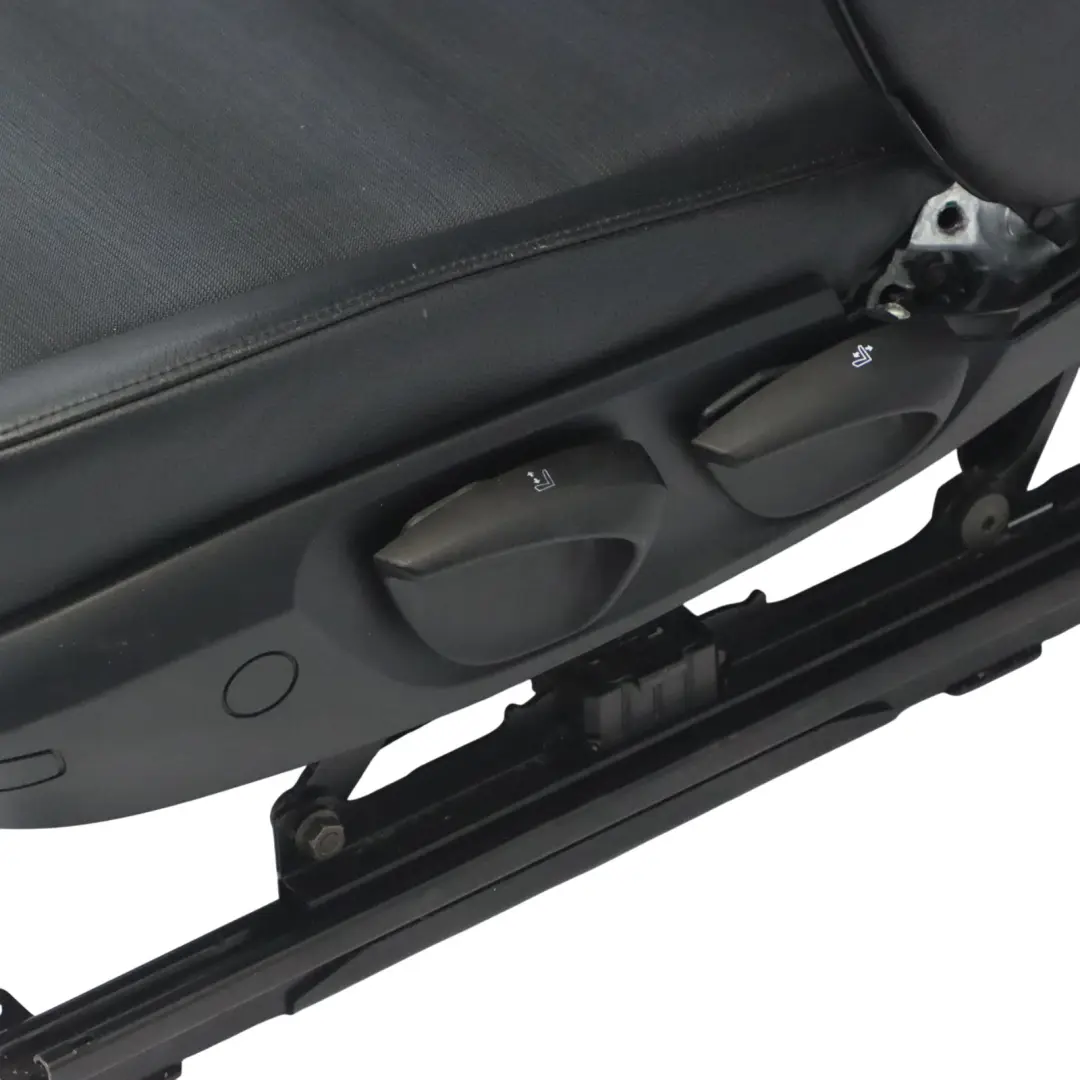 Front Seat BMW E90 E91 Left N/S Interior Black Leather / Cloth Citrus to with Part number 7147691 Front Seat BMW E90 E91 Left N/S Interior Black Leather / Cloth Citrus - SKU 7147691-2 - Part number 7147691