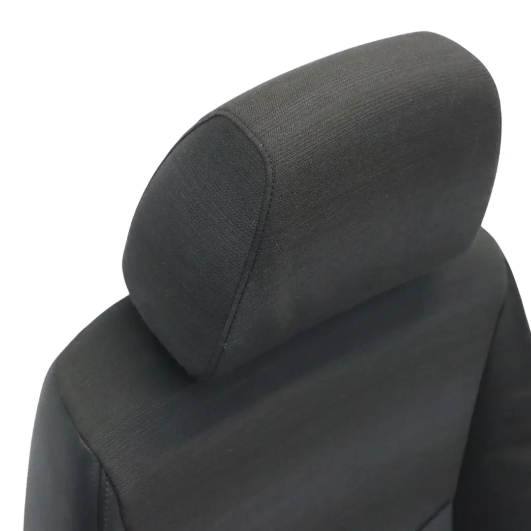 Vordersitz BMW E90 E91 Links Innenraum Schwarz Leder / Stoff Citrus für mit Teilenummer 7147691 Vordersitz BMW E90 E91 Links Innenraum Schwarz Leder / Stoff Citrus - SKU 7147691-2 - Teilenummer 7147691