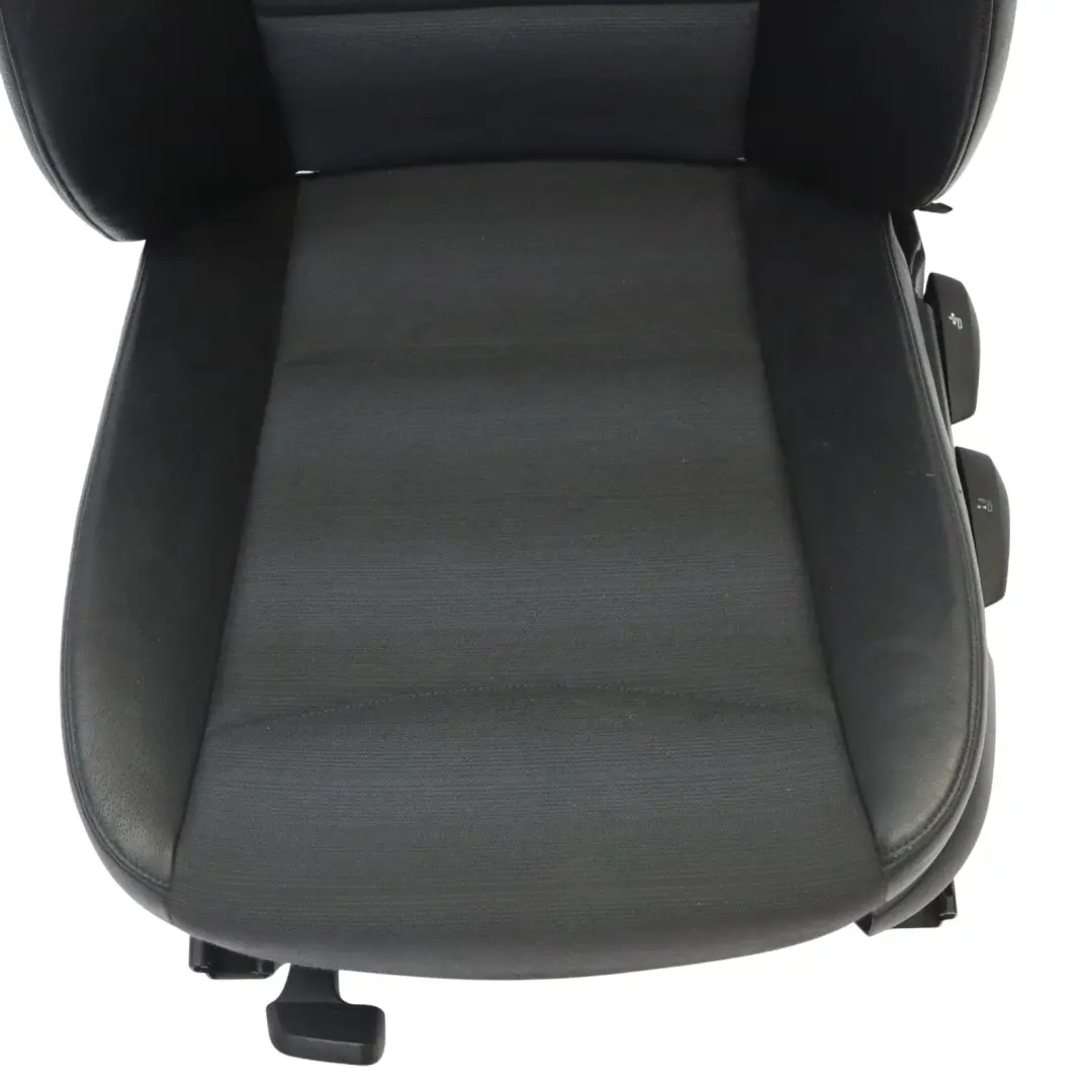  Asiento Delantero BMW E90 E91 Izquierdo Interior Cuero Negro / Tela Citrus - SKU 7147691-2 - Número de pieza 7147691