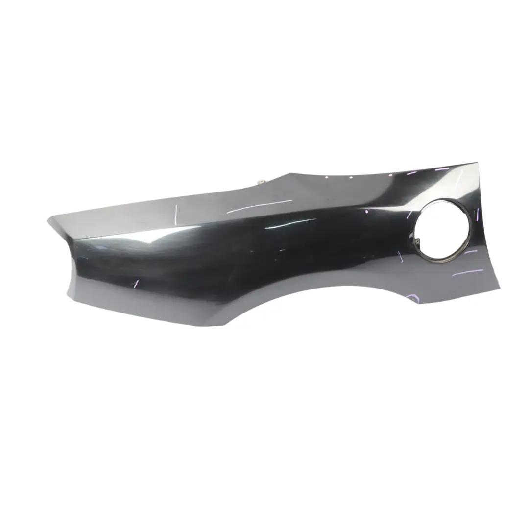Right O/S Side Panel Wing Fender Black Sapphire Metallic - 475 to BMW Z4 E85 Rear with Part number 7151640 BMW Z4 E85 Rear Right O/S Side Panel Wing Fender Black Sapphire Metallic - 475 - SKU 7151640-BS - Part number 7151640
