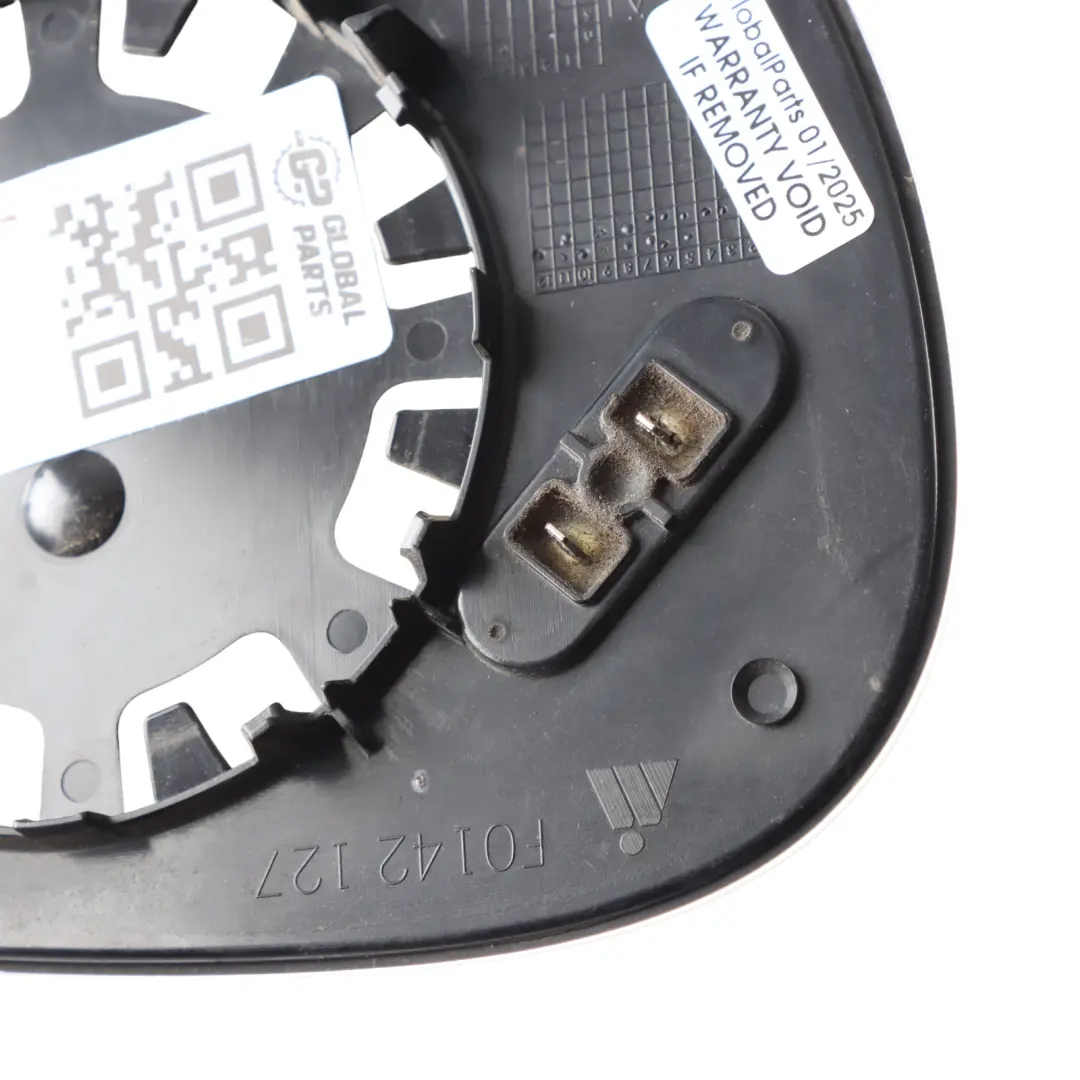 BMW E90 E91 LCI Vetro Specchietto Riscaldato Grandangolo SX Blu - SKU 7158901 - Numero di parte 7158901