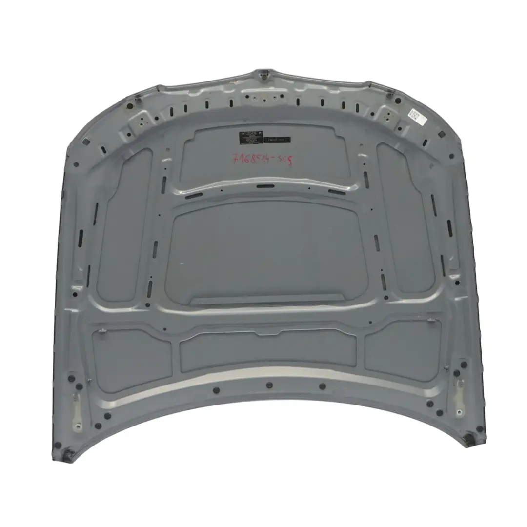 Maska Pokrywa Silnika Spacegrau Szary Metalik - A52 do BMW E92 o numerze 7168514 BMW E92 Maska Pokrywa Silnika Spacegrau Szary Metalik - A52 - SKU 7168514-SCG - Numer Części 7168514