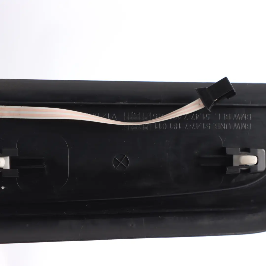 Door Entrance Strip Front Left Right N/O/S Cover Trim Panel to BMW F01 with Part number 7181011 BMW F01 Door Entrance Strip Front Left Right N/O/S Cover Trim Panel - SKU 7181011 - Part number 7181011