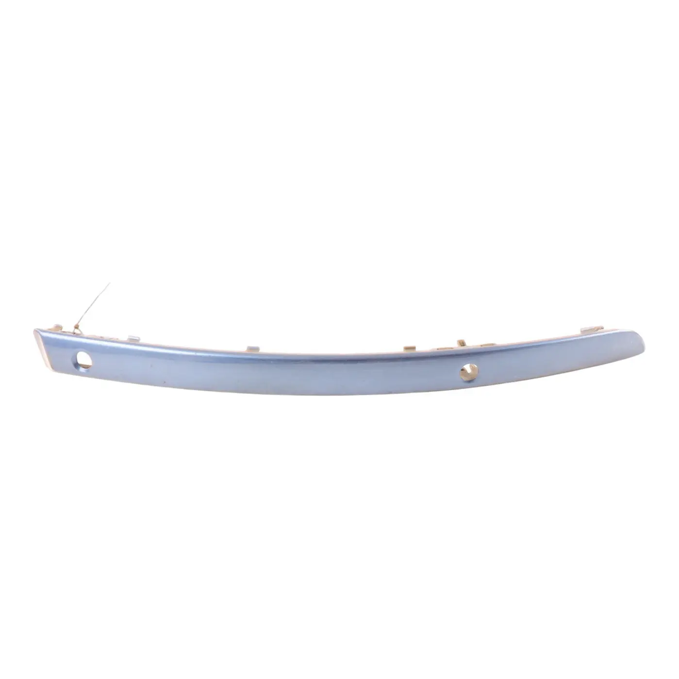 Front Bumper Strip BMW E81 E87 LCI Molding Right O/S Montegoblau Metallic A51