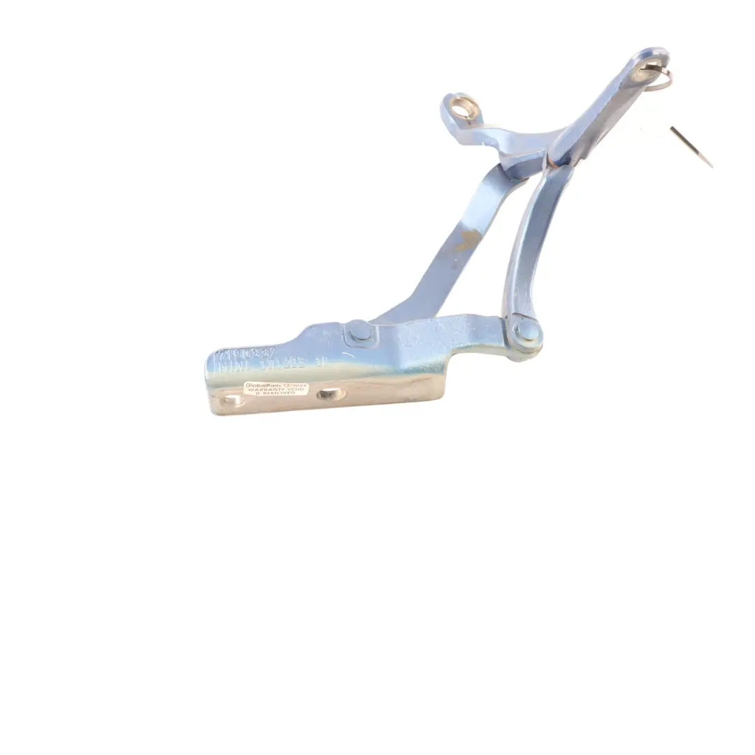 Mini Cabrio R57 Boot Trunk Tailgate Hinge Right O/S Lightning Blue - A63 - SKU 7190332-LB - Part number 7190332