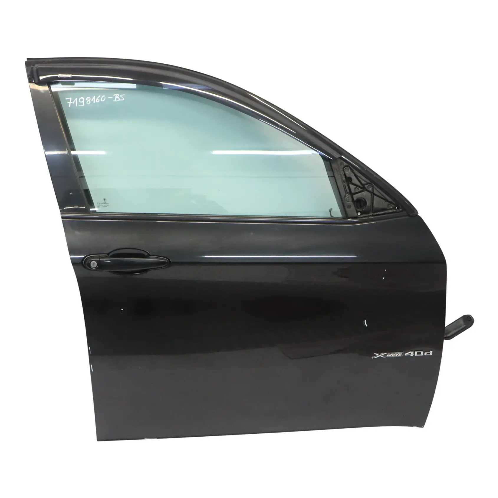 BMW X6 E71 Door Front Right O/S Black Sapphire Metallic - 475