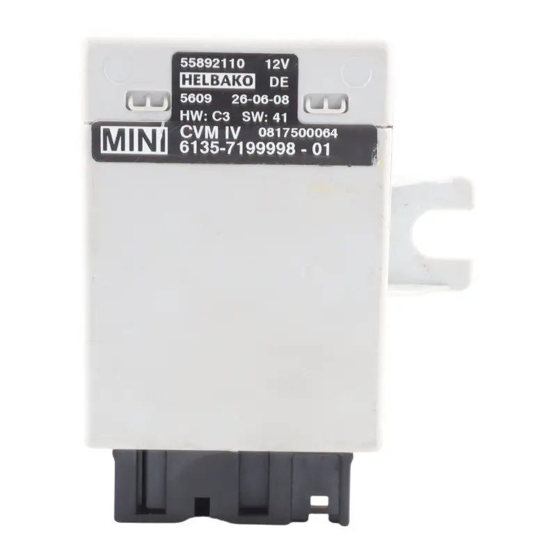 Moduł Sterownik Składanego Dachu CVM do Mini R52 Cabrio o numerze 7199998 Mini R52 Cabrio Moduł Sterownik Składanego Dachu CVM - SKU 7199998 - Numer Części 7199998