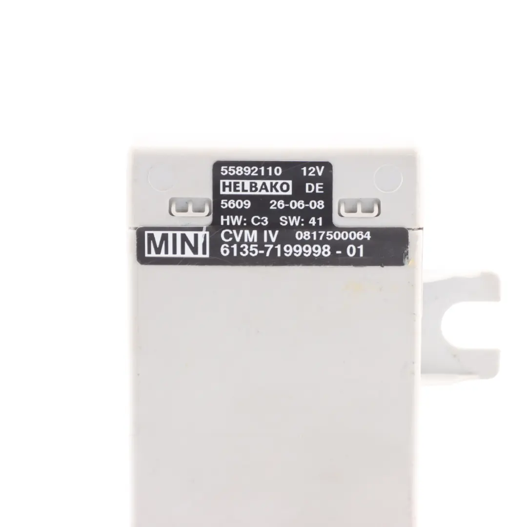 Techo Plegable Módulo CVM Unidad de Control para Mini R52 Cabrio Convertible con número de pieza 7199998 Mini R52 Cabrio Convertible Techo Plegable Módulo CVM Unidad de Control - SKU 7199998 - Número de pieza 7199998