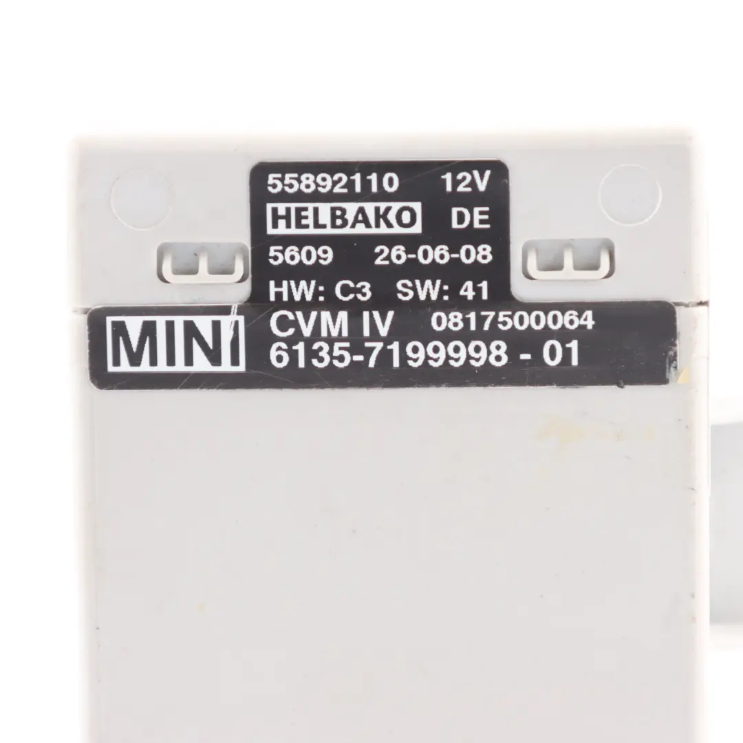 Mini R52 Cabrio Convertible Folding Top Roof CVM Module Control Unit - SKU 7199998 - Part number 7199998